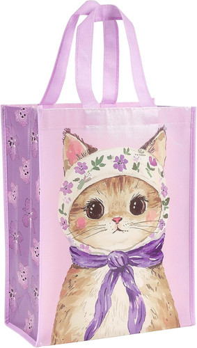 Cat reusable gift - reusable, vinatge